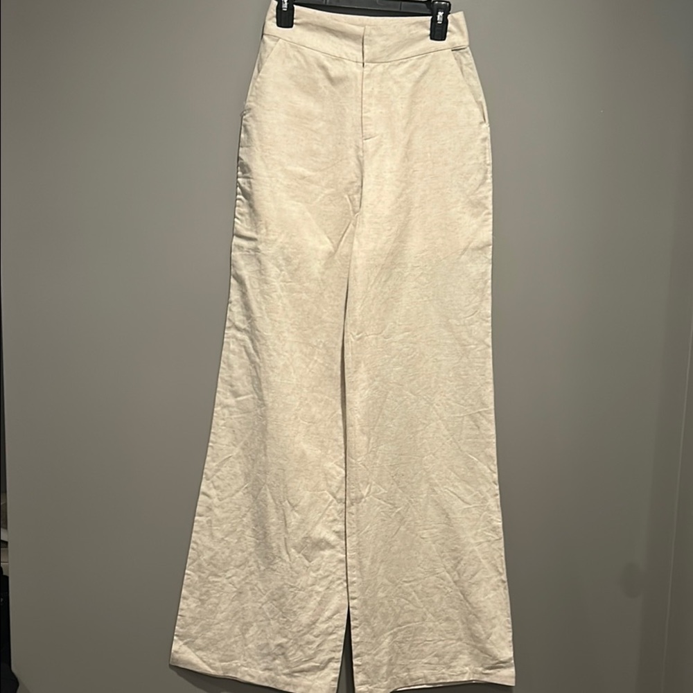 Chaser Cream Wide Leg Pants